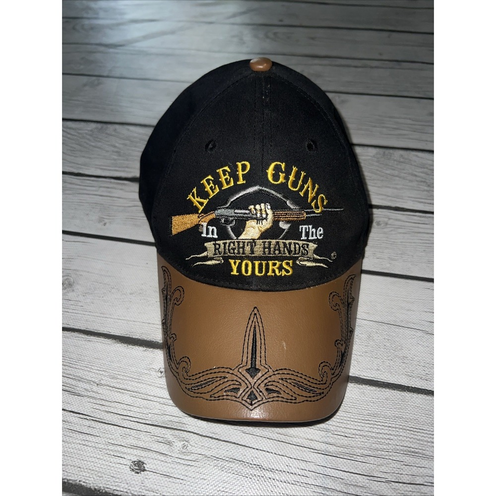 Keep Guns In The Right Hands Yours Baseball Cap Multi OS Adjustable Embroidered